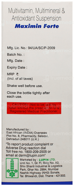 Maximin Forte Suspension 200Ml